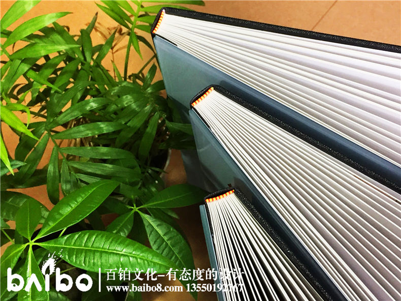 水晶相冊側面